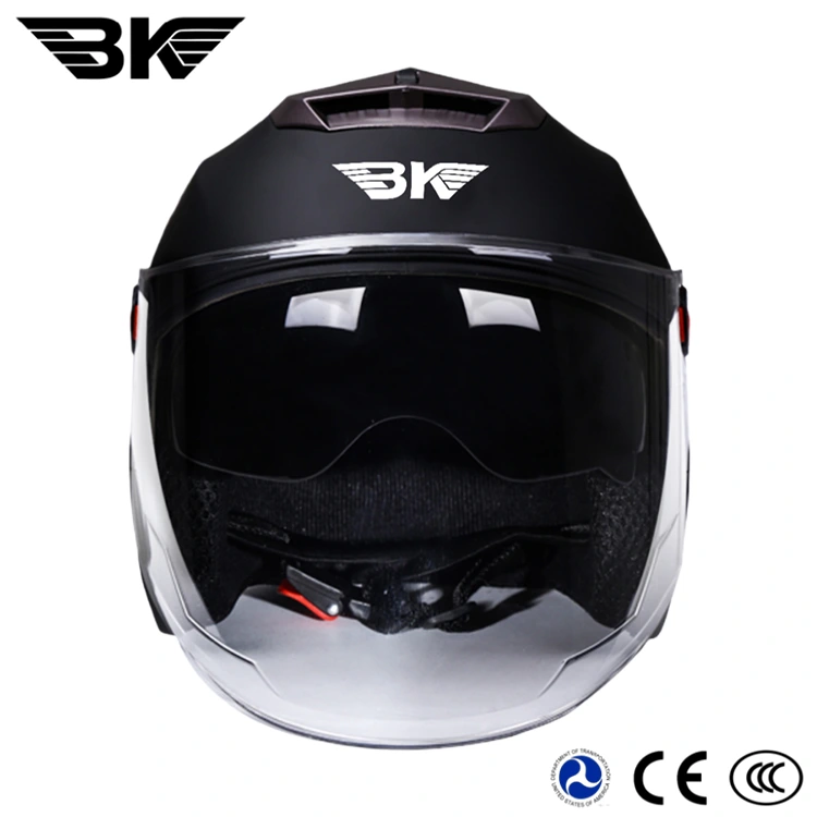 Mũ bảo hiểm xe máy Unisex 3/4 có tấm che
